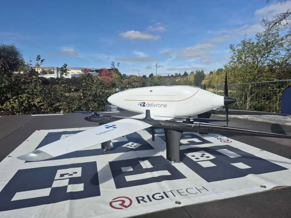 Drone médical - Landing pad