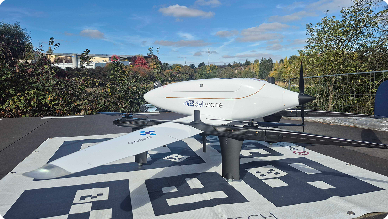 Drone Eiger Landing pad