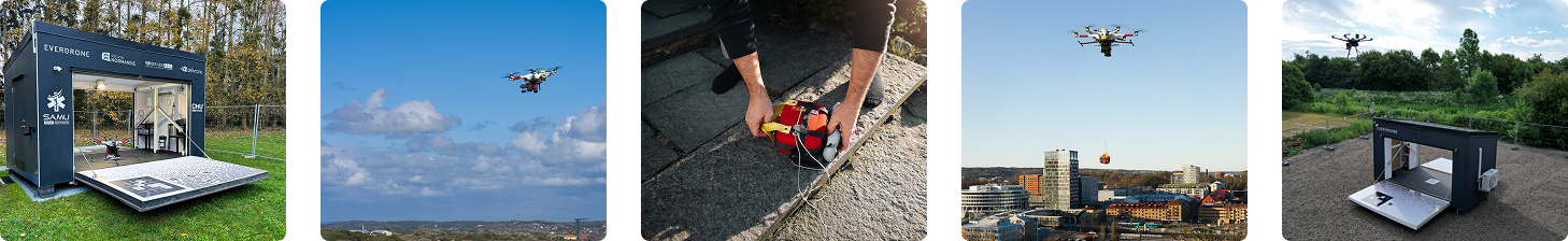 Défibrilateur drone médical