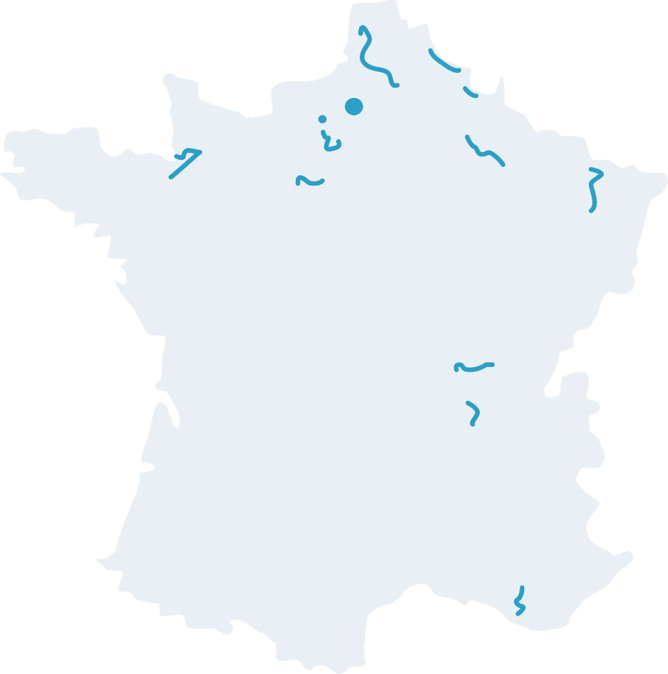 Carte des ZRT Delivrone