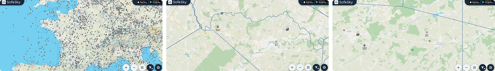 Application SafeSky - Détection drone